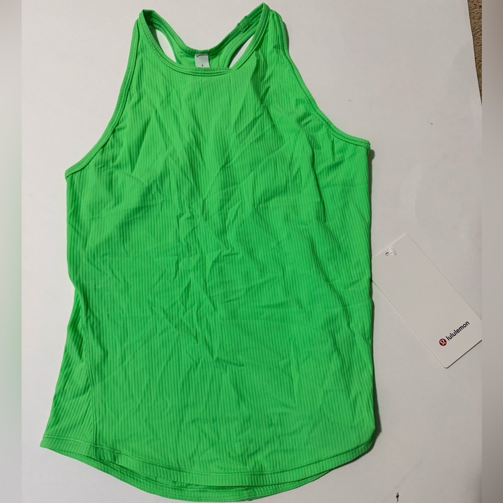 Lululemon NWT Base Pace Ribbed Racer-back tank top